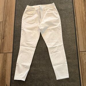 White House Black Market Women's Crisp White Skinny Jeans